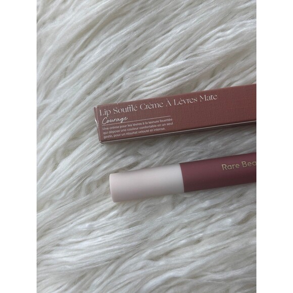 Rare Beauty by Selena Gomez Lip Souffle Matte Cream Lipstick Courage - Picture 4 of 10